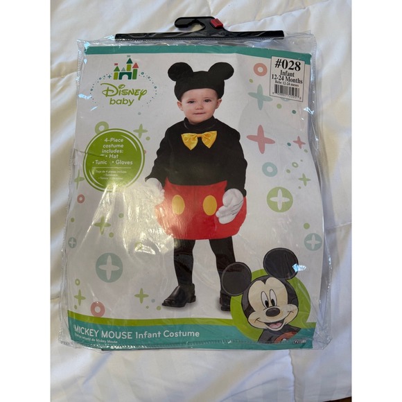 Disney Baby Other - NEW Disney Baby‎ Mickey Mouse Costume 12-24M UNISEX
